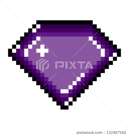 像素藝術圖標寶石（7） 132907508