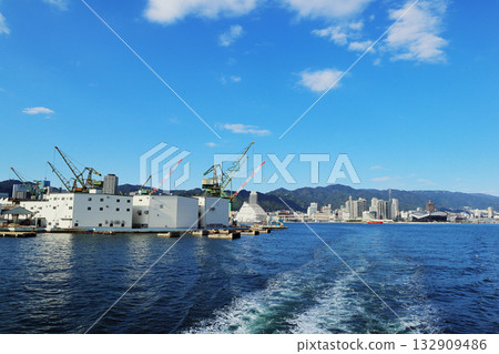 兵庫縣神戶港的風景 132909486