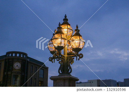 Retro street lamp Retro street lamp 132910596