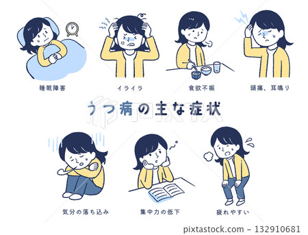 Summary of the main symptoms of depression Summary of the main symptoms of depression 132910681