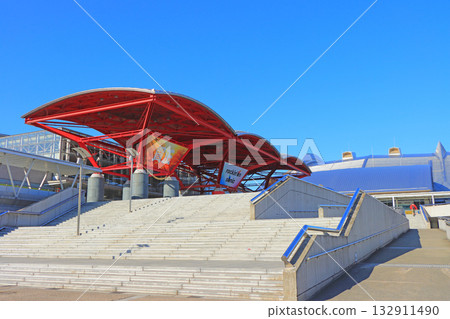 千葉縣千葉市幕張展覽館風景 132911490