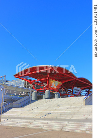 Scenery of Makuhari Messe in Chiba City, Chiba Prefecture 132911491