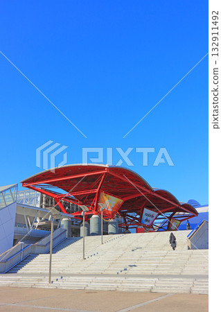 千葉縣千葉市幕張展覽館風景 132911492