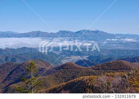 從美之原高原眺望淺間岳 132911679