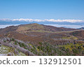 View of Mt. Kashimayari and the Hakuba Sanzan mountains from Utsukushigahara Plateau 132912501