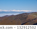 View of Mt. Kashimayari and the Hakuba Sanzan mountains from Utsukushigahara Plateau 132912502