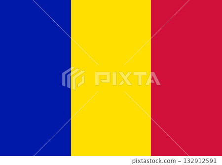 The Civil flag of Andorra. The Civil flag of Andorra. 132912591