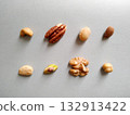 various kinds of nuts 132913422
