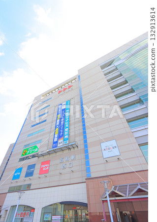 香川縣高松市高松琴平電鐵河原町站風景 132913614