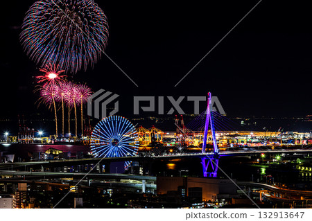 關西博覽會閉幕式煙火表演 132913647