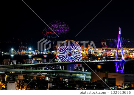 海灣海岸無人機關西博覽會閉幕式 132913656