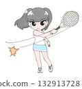 正手網球女孩 4 132913728
