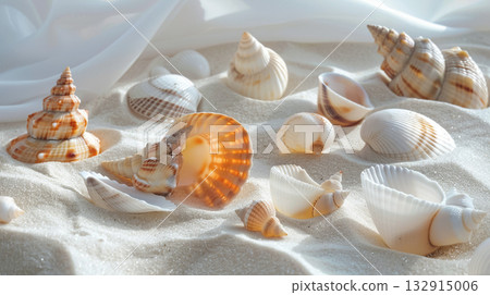 Sandy beach and shellfish Sandy beach and shellfish 132915006