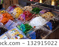 Side, Turkey - September 17, 2025: Vibrant Display of Colorful Dried Fruits and Candies 132915022