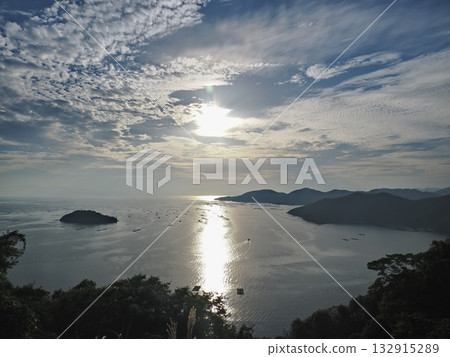 The view of the Harima Sea from Cape Manyo in early winter 2025 The view of the Harima Sea from Cape Manyo in early winter 2025 132915289