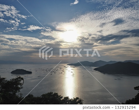 2025年初冬從馬尼奧岬眺望播磨海的景色 132915294