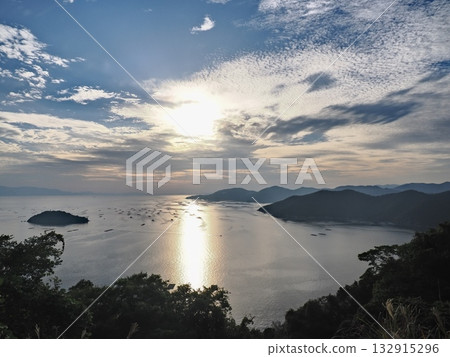 2025年初冬從馬尼奧岬眺望播磨海的景色 132915296