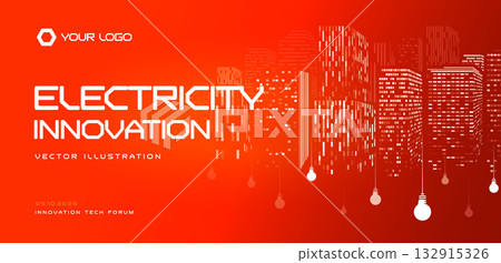 Digital transformation concept with futuristic energy grid and smart electricity innovation visualization. Abstract power systems and automation design. Energy technologies BG. Vector illustration Digital transformation concept with futuristic energy grid and smart electricity innovation visualization. Abstract power systems and automation design. Energy technologies BG. Vector illustration 132915326