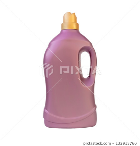 Pink bottle of liquid detergent on transparent background. Pink bottle of liquid detergent on transparent background. 132915760