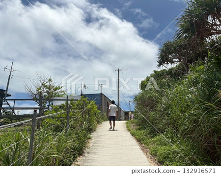通往庫裡島心形岩的道路 通往庫裡島心形岩的道路 132916571