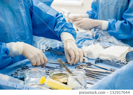 Surgery to remove the breast and replace it with an implant. 132917044