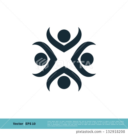 Swoosh Human Shape, Human Figure Icon Vector Logo Template Illustration Design. Vector EPS 10. Swoosh Human Shape, Human Figure Icon Vector Logo Template Illustration Design. Vector EPS 10. 132918208