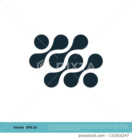 Molecular Chemistry Icon Vector Logo Template Illustration Design. Vector EPS 10. Molecular Chemistry Icon Vector Logo Template Illustration Design. Vector EPS 10. 132918247
