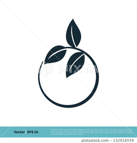 Nature Leaves Icon Vector Logo Template Illustration Design. Vector EPS 10. 132918559