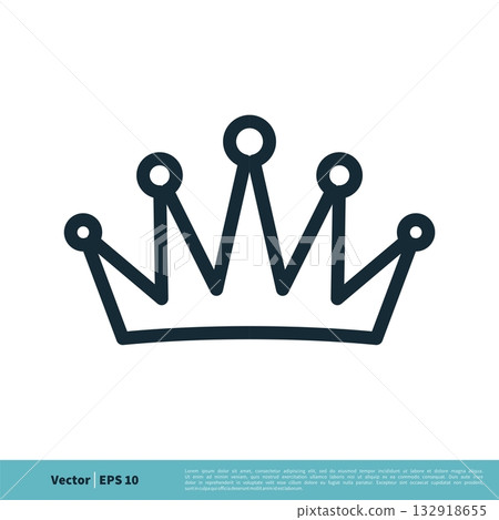 Royal Crown Icon Vector Logo Template Illustration Design. Vector EPS 10. Royal Crown Icon Vector Logo Template Illustration Design. Vector EPS 10. 132918655