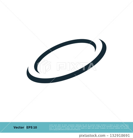 Letter O Ring Swoosh Icon Vector Logo Template Illustration Design. Vector EPS 10. Letter O Ring Swoosh Icon Vector Logo Template Illustration Design. Vector EPS 10. 132918691