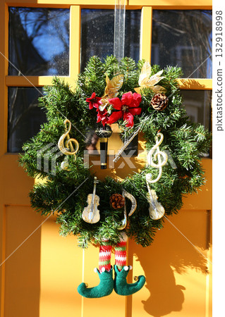 christmas decoration atmosphere for holiday celebration 132918998