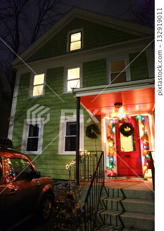 christmas decoration atmosphere for holiday celebration christmas decoration atmosphere for holiday celebration 132919011