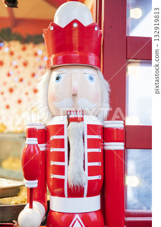 fabulous toy nutcracker cartoon for new year and christmas fabulous toy nutcracker cartoon for new year and christmas 132919813