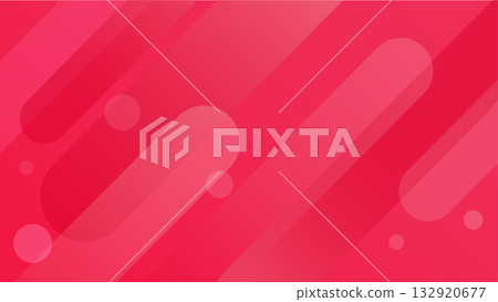 Red abstract background design, vector material 132920677