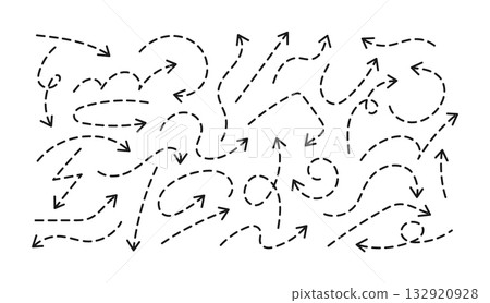 arrow, sketch, vector 132920928