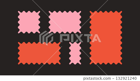 geometric, frame, vector 132921240