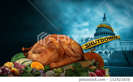 Thanksgiving and American Shutdown 132921638