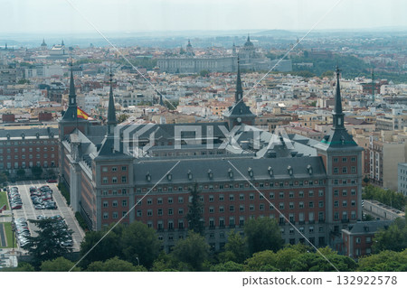 Spanish Air and Space Force Headquarters, Madrid Aerial View 132922578