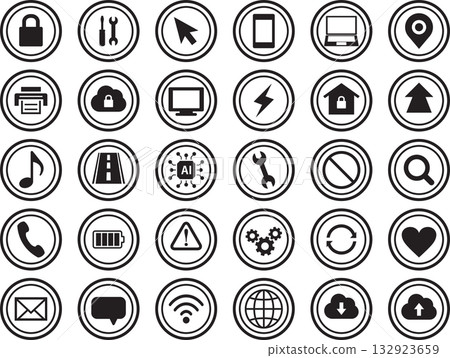 AI圖示集 132923659