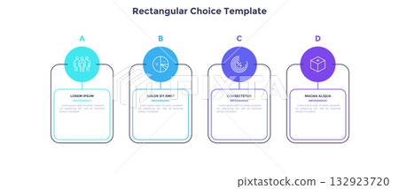 Modern Infographic Business Vector Banner Modern Infographic Business Vector Banner 132923720