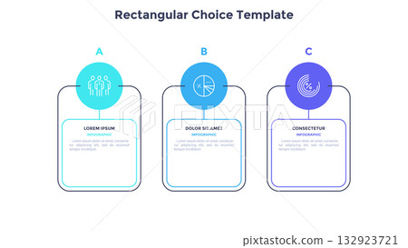 Modern Infographic Business Vector Banner Modern Infographic Business Vector Banner 132923721