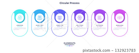 Modern Infographic Business Vector Banner 132923783