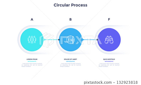 Modern Infographic Business Vector Banner Modern Infographic Business Vector Banner 132923818