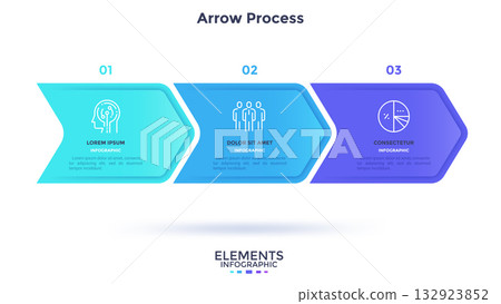 Modern Infographic Business Vector Banner 132923852