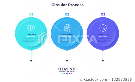 Modern Infographic Business Vector Banner 132923856