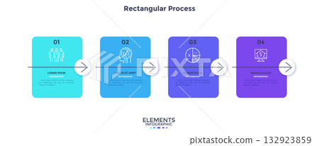 Modern Infographic Business Vector Banner 132923859