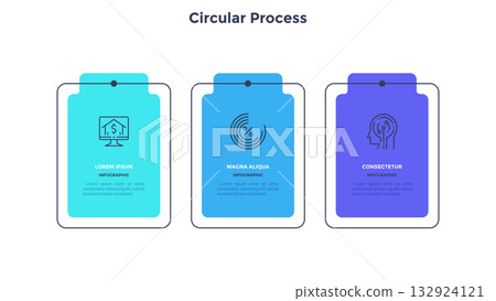 Modern Infographic Business Vector Banner 132924121
