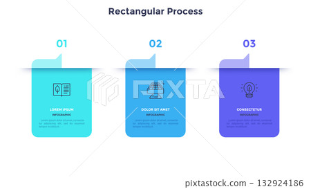 Modern Infographic Business Vector Banner 132924186