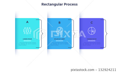 Modern Infographic Business Vector Banner Modern Infographic Business Vector Banner 132924211