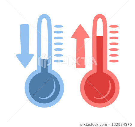 Cold hot weather street temperature Cold hot weather street temperature 132924570